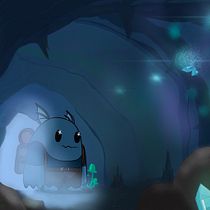 Mon projet du cours : Illustrations fantastiques avec Procreate Ein Projekt aus dem Bereich Traditionelle Illustration, Digitale Illustration und Digitale Zeichnung von julie.laurent2830 - 02.04.2024