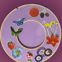 Mi proyecto del curso: Bordado en doble bastidor con puntadas en relieve. Un projet de Broderie , et Design textile de Jessica Uribe Salinas - 02.04.2024