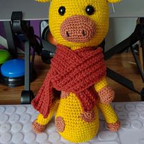 Mi proyecto del curso: Amigurumi para principiantes: teje animales en crochet. Arts, Crafts, To, Design, Crochet, Amigurumi, and Textile Design project by Angélica Díaz - 04.02.2024