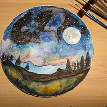 My project for course: Modern Watercolor Technique. Un progetto di Illustrazione tradizionale, Belle arti, Pittura e Pittura ad acquerello di desert_rose - 02.04.2024