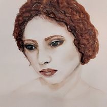 My project for course: Watercolor Portrait from a Photo. Traditional illustration, Watercolor Painting, and Portrait Drawing project by Ann Moss - 04.01.2024