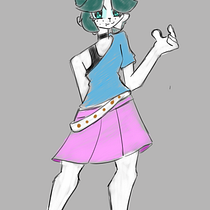Mi proyecto del curso: Ilustración de personajes dinámicos Ein Projekt aus dem Bereich Traditionelle Illustration, Design von Figuren, Comic, Kreativität, Zeichnung, Digitale Zeichnung und Manga von hirothefoxuwu - 03.04.2024