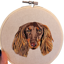 Mi proyecto del curso: Needle painting para principiantes. Un progetto di Ricamo, Illustrazione naturalistica e Textile Design di Carolina Torres - 27.03.2024