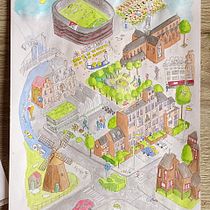 My project for course: The Art of Sketching: Transform Your Doodles into Art. Un projet de Illustration traditionnelle, Dessin au cra, on, Dessin , et Carnet de croquis de mireillevanzomeren - 03.04.2024