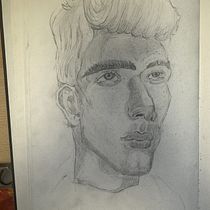 My project for course: Portrait Sketchbooking: Explore the Human Face. Sketching, Drawing, Portrait Drawing, Artistic Drawing, and Sketchbook project by Joe Rowland - 04.30.2024
