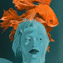 My project for course: Fantasy Portraits in Procreate. Un progetto di Illustrazione tradizionale, Illustrazione digitale e Pittura digitale di jonathanpwood - 04.04.2024
