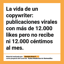 Mi proyecto del curso: Copywriting para copywriters. Un progetto di Pubblicità, Cop, writing, Stor, telling e Comunicazione di daalves - 04.04.2024
