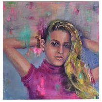 Mi proyecto del curso: Técnicas experimentales de retrato al óleo. Artes plásticas, Pintura, e Pintura a óleo projeto de bofarull42 - 07.04.2024