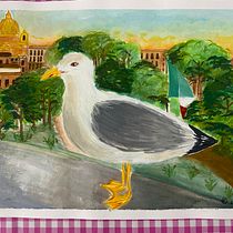 Mi proyecto del curso: Creación de obras de arte vibrantes con gouache. Fine Arts, Painting, Color Theor, Gouache Painting, and Traditional illustration project by Brianda García - 04.02.2024
