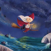 My project for course: Children’s Illustration with Procreate: Paint Magical Scenes. Digital Illustration, Children's Illustration, Digital Painting, and Picturebook project by Amna Albanna - 03.30.2024