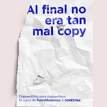 Mi proyecto del curso: Copywriting para copywriters. Un progetto di Pubblicità, Cop, writing, Stor, telling e Comunicazione di Sergio Calla Barreto - 05.04.2024