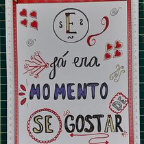 Meu projeto do curso: Lettering criativo: desenhe palavras com estilo. Lettering, H, and Lettering project by sheilasoresdasilva - 04.05.2024