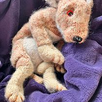 My project for course: Knitting Realistic Stuffed Animals: Make a Puppy from Yarn. Fiber Arts, and Knitting project by Spoon Drift - 04.05.2024