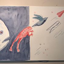 My project for course: Creative Watercolor Sketching for Beginners. Traditional illustration, Sketching, Creativit, Drawing, Watercolor Painting, and Sketchbook project by cbrucebrand - 04.06.2024