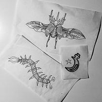 My project for course: Introduction to Tattooing. Ilustração tradicional, Desenho de tatuagens e Ilustração botânica projeto de vzs - 06.04.2024