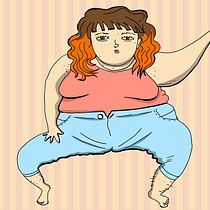 Mi proyecto del curso: Ilustración de personajes con estilo. Traditional illustration, Character Design, and Comic project by Aileen Posada - 04.07.2024