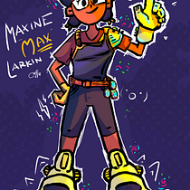Maxine "Max" Larkin, shopkeep apprentice at Locke & Alchemy Ein Projekt aus dem Bereich Traditionelle Illustration, Design von Figuren, Digitale Illustration, Concept Art, Digitale Zeichnung und Digitale Malerei von Daniele Victor Marilag - 06.04.2024