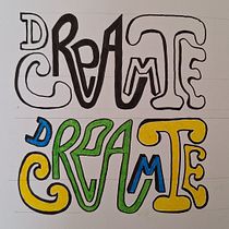 My project for course: Hand-Lettering Sketchbook: Techniques to Unlock Creativity. Sketching, Creativit, Drawing, H, Lettering, and Sketchbook project by llrnr - 04.07.2024