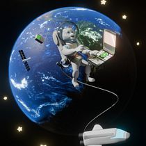 Meu projeto do curso: Criação de personagens 3D com Blender. Un progetto di 3D, Character design, Modellazione 3D, Character design 3D e Progettazione 3D di Paulo Williams Pereira Vidal - 05.03.2024