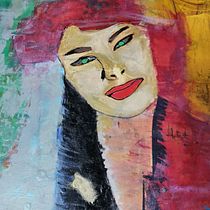 Mi proyecto del curso: Técnicas experimentales de retrato al óleo. Artes plásticas, Pintura, e Pintura a óleo projeto de boyleo21 - 07.04.1987