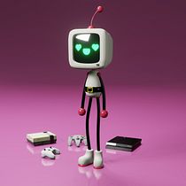 Mi proyecto del curso: Introducción al diseño y modelado 3D con Blender. Motion Graphics, Character Design, Product Design, and 3D Modeling project by Miguel García Jiménez - 04.08.2024