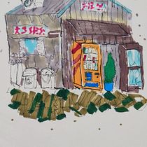 Mi proyecto del curso: Dibujo arquitectónico expresivo con marcadores de colores Ein Projekt aus dem Bereich Zeichnung, Skizzenentwurf, Architektonische Illustration, Sketchbook und Illustration mit Tinte von monicavb73 - 08.04.2024