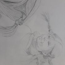 Pippi Långstrump portrait . Een project van  Schetsen,  Tekening,  Portrettekening,  Artistieke tekening y Sketchbook van Beatriz Rodriguez - 06.04.2024