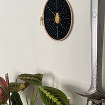 Mi proyecto del curso: Bordado de oro para principiantes: retrata la naturaleza. Un projet de Broderie , et Art textile de cris.abuin25 - 08.04.2024