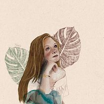 Mi proyecto del curso: Retrato ilustrado con Procreate. Traditional illustration, Vector Illustration, Digital Illustration, and Portrait Drawing project by Pumutxa Community Manager - 04.08.2024