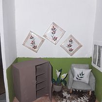 Meu projeto do curso: Criação de casas e móveis em miniatura para iniciantes. Artesanato, Design de brinquedos, e DIY projeto de Luciana Marques - 05.04.2024