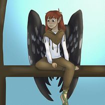My project for course: Illustrating Imaginary Cartoon Characters. Traditional illustration, Character Design, Digital Illustration, and Digital Drawing project by Lilia Wilken-Yoder - 04.08.2024