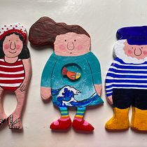 Papel Maché. Traditional illustration, Character Design, To, Design, Art To, s, and Creating with Kids project by eramosrico - 04.09.2024