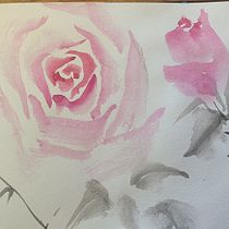 My project for course: Sumi-e Painting with Color for Floral Illustrations. Un progetto di Illustrazione tradizionale, Belle arti, Pittura, Illustrazione botanica e Illustrazione con inchiostro di Molli Woodtagger - 09.04.2024