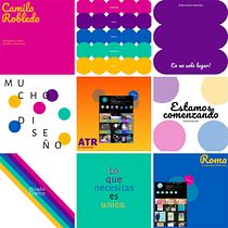 Mi proyecto del curso: Diseño gráfico para principiantes. Un progetto di Design, Br, ing, Br, identit, Graphic design, Tipografia, Design di loghi e Design tipografico di Camila Robledo - 07.04.2024