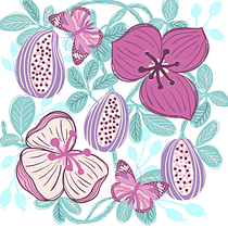 Il mio progetto del corso: Illustrazione digitale di pattern per prodotti. Pattern Design, Digital Illustration, and Printing project by Claudia Spanò - 04.11.2024