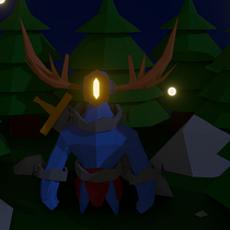 Mi proyecto del curso: Modelado de personajes low poly para videojuegos. Een project van 3D,  3D-modellering, Videogames, 3D-karakterontwerp y Videogame-ontwerp van Ignacio Settembrini - 09.04.2024