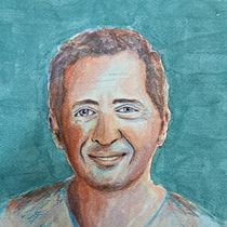 My project for course: Artistic Portrait with Watercolors. Fine Arts, Painting, Watercolor Painting, and Portrait Drawing project by Gowtham Raj - 04.10.2024