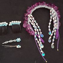 Meu projeto do curso: Design de acessórios para o cabelo Sereia Sia. Un progetto di Design di accessori, Artigianato e Design di gioielli di carolinesuzuki - 10.04.2024