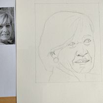 Mi proyecto del curso: Retrato realista con lápiz de grafito. Un progetto di Illustrazione tradizionale, Belle arti, Bozzetti, Disegno a matita, Disegno, Disegno di ritratti, Disegno realistico, Disegno artistico e Disegno anatomico di fernandodibujante - 11.04.2024