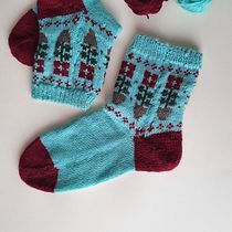 Mi proyecto del curso: Introducción al tejido de calcetines en varios colores Ein Projekt aus dem Bereich Erweiterungsentwicklung, Modedesign, Weben, Stricken und Textildesign von Mariluz Tomillo Ovejero - 12.04.2024
