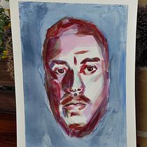 Mi proyecto del curso: Autorretrato . Fine Arts, Painting, Watercolor Painting, and Portrait Drawing project by antoniogarciaeg - 04.12.2024