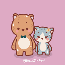 My project for course: Kawaii Illustration: Create Charming Characters Ein Projekt aus dem Bereich Traditionelle Illustration, Design von Figuren und Manga von chulee_s90 - 08.04.2024