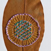 Mi proyecto del curso: Bordado con materiales orgánicos alternativos. Embroider, and Textile Design project by sara.chiostergi - 04.12.2024