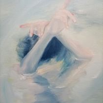 My project for course: Oil Painting: Water and the Human Figure. Fine Arts, Painting, Oil Painting, and Figure Drawing project by bejuleo1 - 04.13.2024