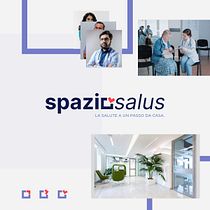 Spazio Salus: a new outpatient clinic in the suburbs. Un progetto di Direzione artistica, Br, ing, Br, identit e Graphic design di Rachele Forti - 10.04.2024