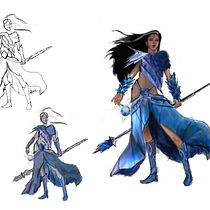 My project for course: Concept Art: Character Design & Worldbuilding Ein Projekt aus dem Bereich Traditionelle Illustration, Design von Figuren, Digitale Illustration, Concept Art, Digitale Zeichnung und Digitale Malerei von devrimklh - 13.04.2024