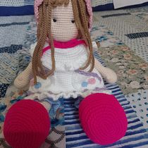 Mi proyecto del curso: Elaboración de muñecas amigurumi románticas. Un proyecto de Artesanía, Diseño de juguetes, Tejido, Crochet, Amigurumi y Diseño textil de gloriadebaez354 - 08.04.2024