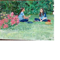 My project for course: Oil Painting for Beginners. Artes plásticas, Pintura, e Pintura a óleo projeto de rosemary392000 - 11.04.2024