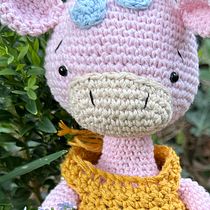 Mój projekt z kursu: Tworzenie zwierząt na szydełku techniką amigurumi. Arts, Crafts, To, Design, Crochet, Amigurumi, and Textile Design project by olga_wodowska - 04.12.2024