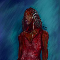 Meu projeto do curso: Pintura digital e retrato de pele negra. Drawing, Digital Illustration, Digital Drawing, and Digital Painting project by Emily Vargas da Silva - 04.14.2024
